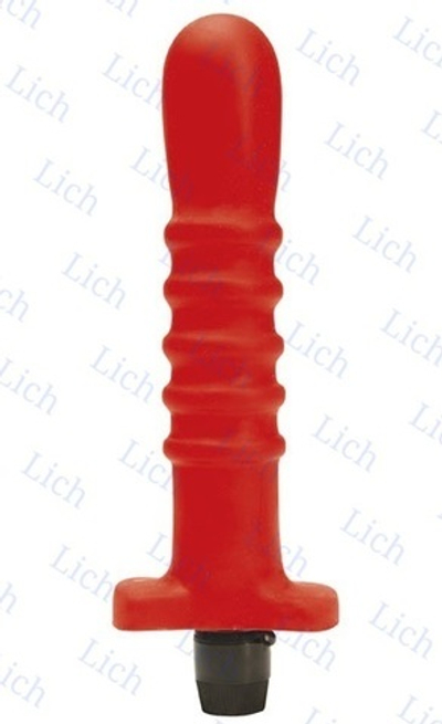 Красный многоскоростной вибратор