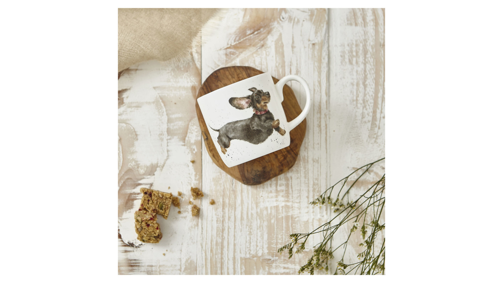 Кружка 310мл Royal Worcester Забавная фауна Веселая такса