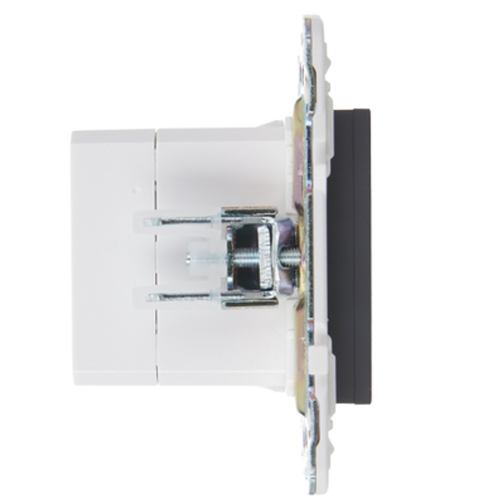 SKANDY Розетка USB A+C 3,1А SK-R14T титан IEK