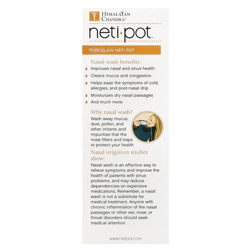 Himalayan Chandra, Керамический нети-пот, 1 шт.