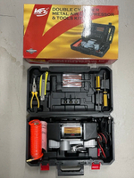 Компрессор автомобильный для накачки шин, двухпоршневой, в кейсе, 70 л / мин, 12 v, 906X, TG (1 шт.)