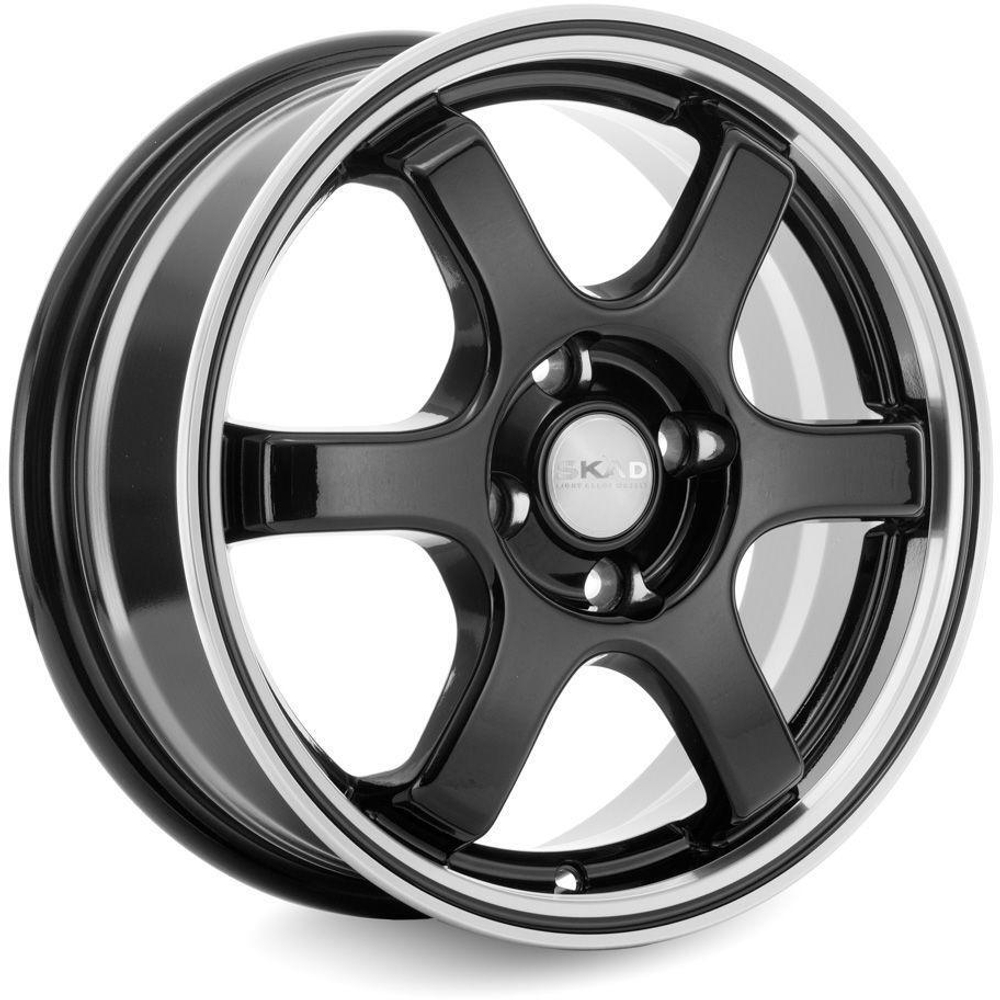 Скад Киото 6x15 4x98 ET 38 Dia 58.6 (антрацит алмаз)