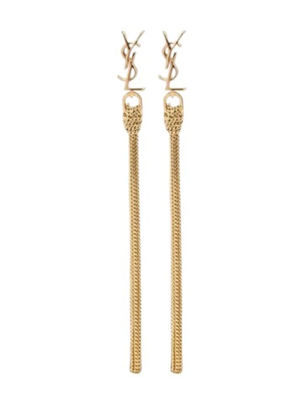 Серьги Saint Laurent