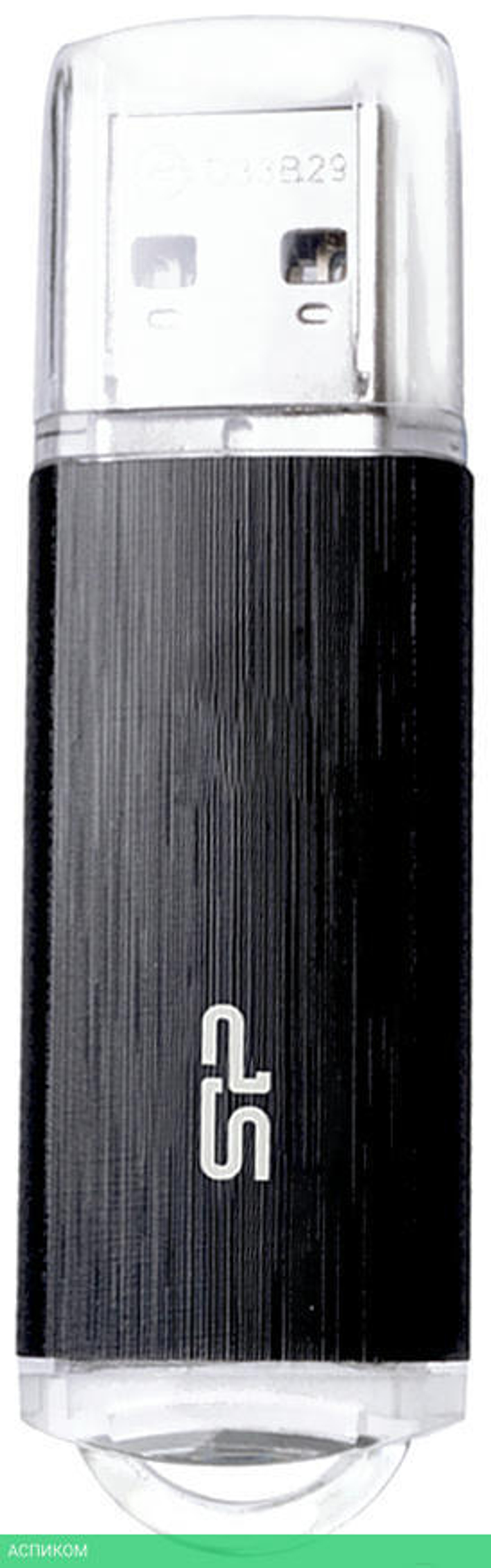 USB Flash-накопитель Silicon-Power Blaze B02 16Gb черный (SP016GBUF3B02V1K)
