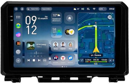 Магнитола для Suzuki Jimny 4 2019+ - Teyes CC4-PRO монитор 9.5" 2K QLED на Android 13, Snapdragon 778G, AI, CarPlay, DSP, 4G SIM-слот