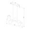 Подвесная люстра TK Lighting 5905 Estera Wood
