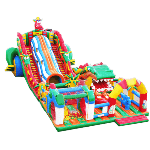 Большая и высокая горка "Змей Горыныч 3" 17*10*9 м