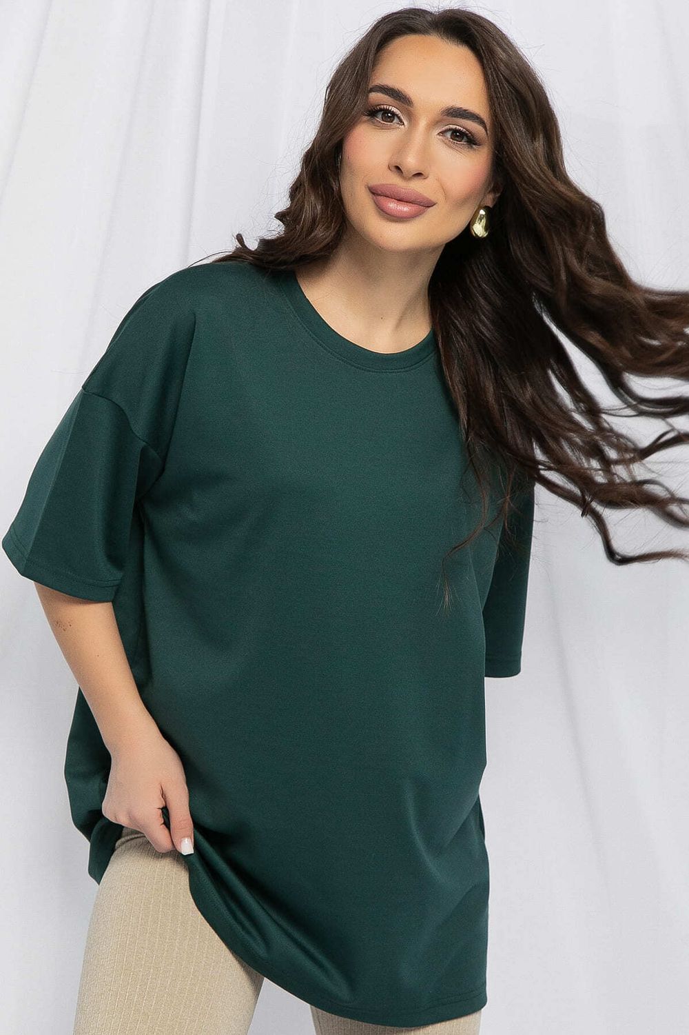 Футболка Левадия (зеленая) Б13133-22М LT Collection