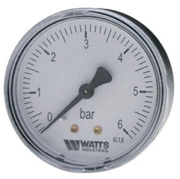 Манометр аксиальный Watts F+R100 (1/4", 10 бар, 63 мм.) 10008096