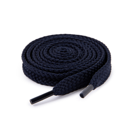 Шнурки для обуви, т.5, цв.026 т.синий, 100% полиэфир, 1 пара