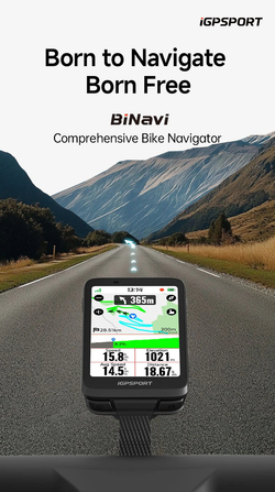 Арт BiNavi Велокомпьютер GPS