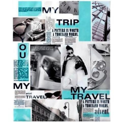 Пакет с прорубной ручкой ПВД 38х47 (60 мкм) "Пиар" лам. (50/500 шт.) Интерпак