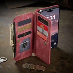 Многофункциональный чехол-кошелек CaseMe 3 in 1 Matte Wallet для iPhone 17 Air