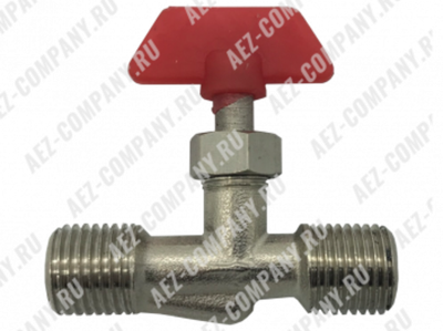 Кран компрессора (1/4"-1/4") [AEZ]
