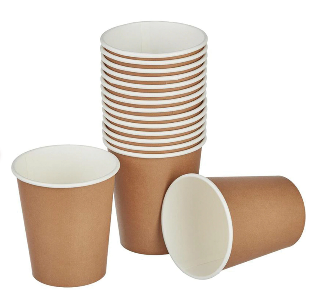 Бумажные стаканы 250 гр, горячее холодное, ассорти, 50 штук