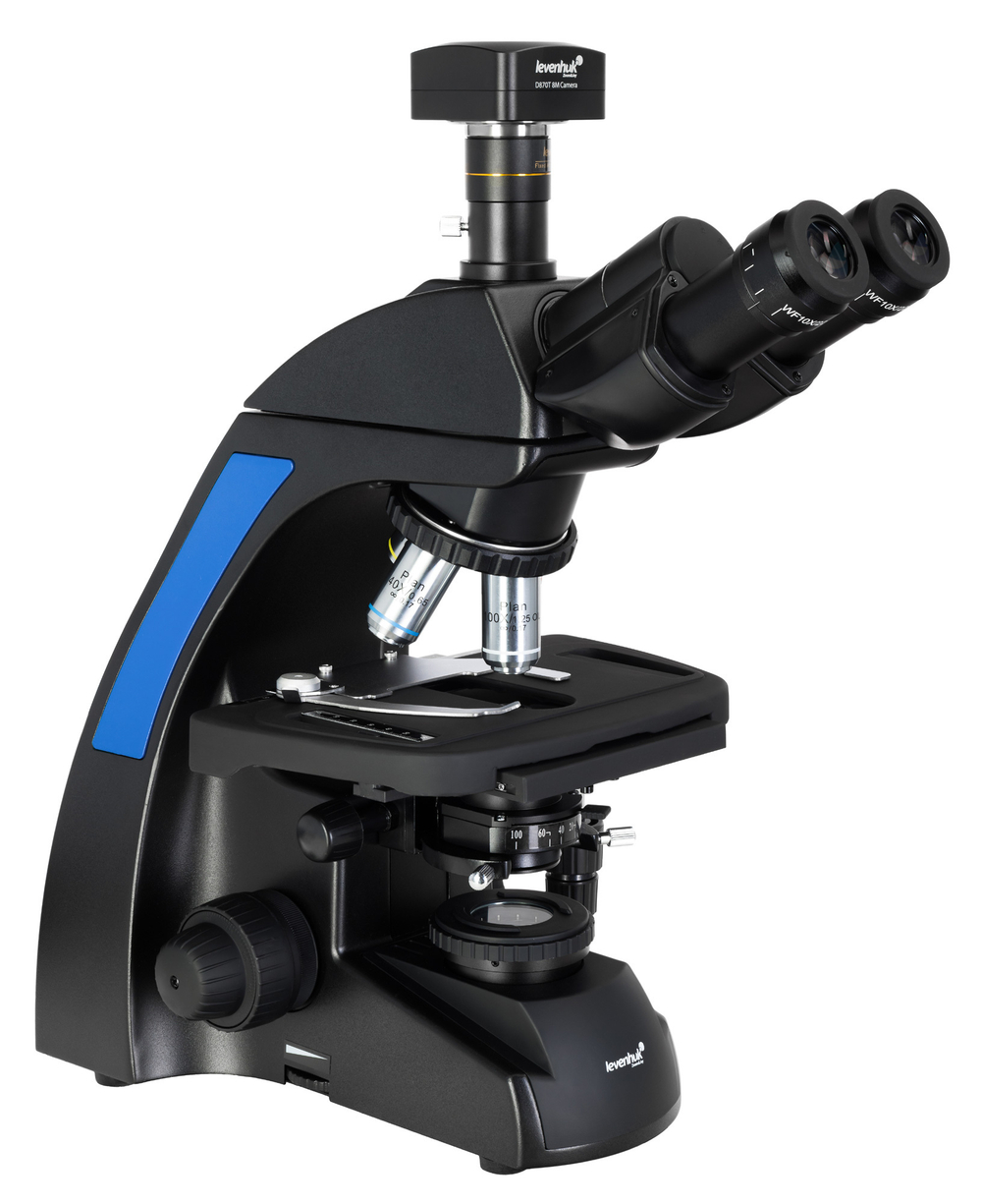 Микроскоп цифровой Levenhuk D870T, 8 Мпикс, тринокулярный