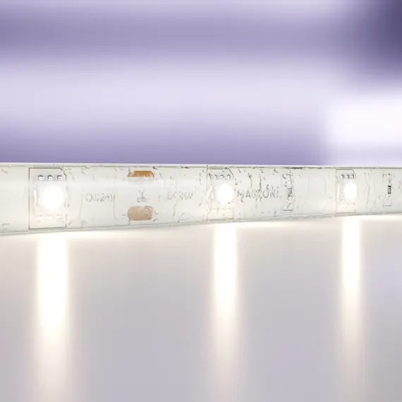 Светодиодная лента 24В 5050 7,2Вт/м 4000K 5м IP65 Led Strip 10164