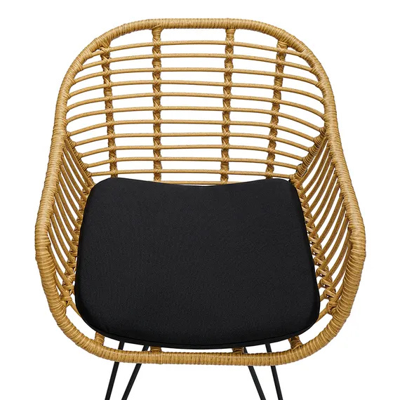 Стул Vetle Bent, светлый ротанг