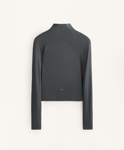 Oysho Высокотехнологичная куртка в рубчик, антрацитово-серый