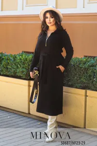 Платье 23-29-черный Minova