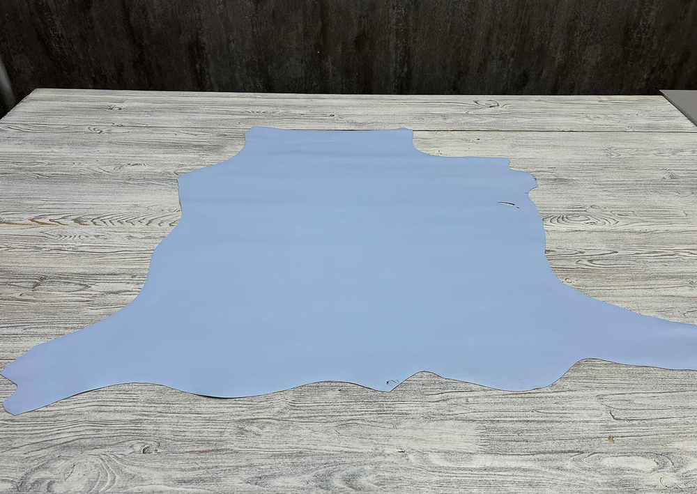 Picasso Light Blue Haze (0,8-1,0 мм), цв. Голубой, натуральная кожа