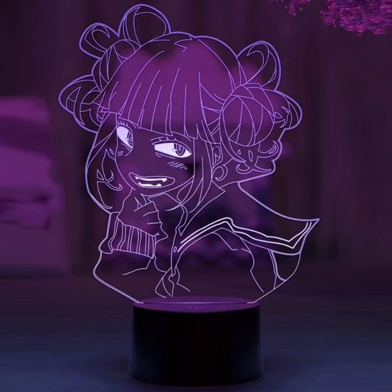 3D лампа Моя геройская академия. Химико Тога