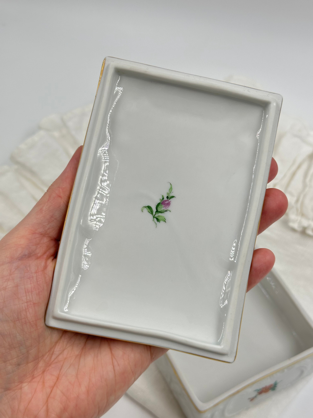 Шкатулка Sachsische Porzellan-Manufaktur Dresden