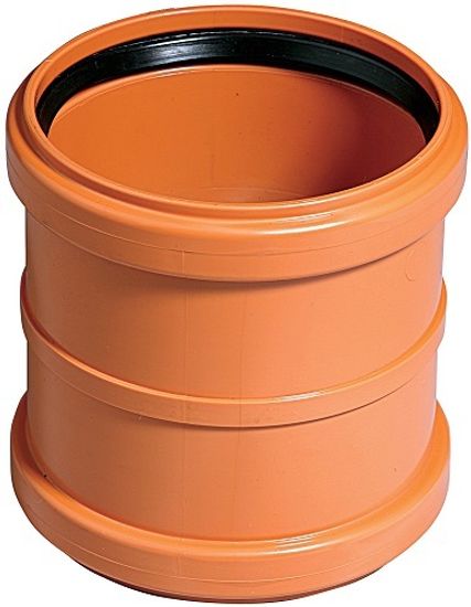 Муфта двухраструбная Ostendorf KGMM 110 мм канализационная арт. 220510