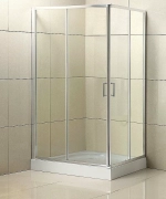 Душевой уголок BelBagno UNO 195-AH-2 120x100 прозрачный/хром
