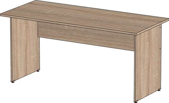 Стол письменный Стандарт Про дуб сонома