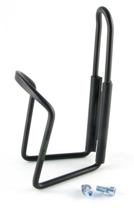 Флягодержатель алюминиевый в комплекте с болтами, чёрный HC 11 black