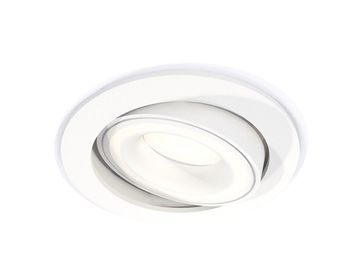 Встраиваемый точечный светильник XC7651080 SWH/FR GU5.3 белый песок/белый матовый Techno Spot Ambrella