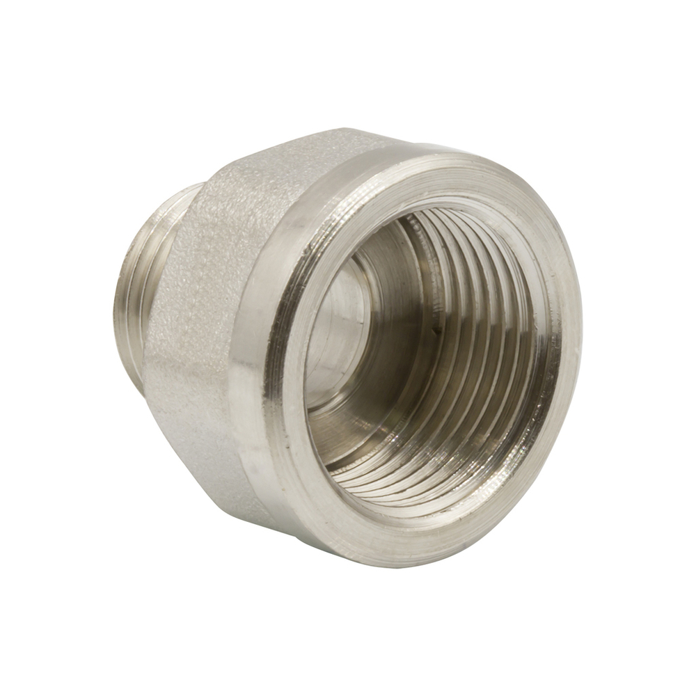 Переходник 3/4'' - 1/2'' вн/нар никель
