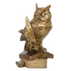 Статуэтка Ученый Филин 20 см Бронза