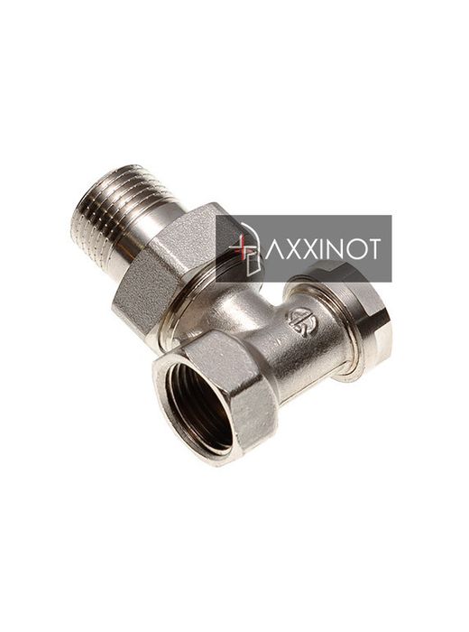 Вентиль запорный 1/2" угловой