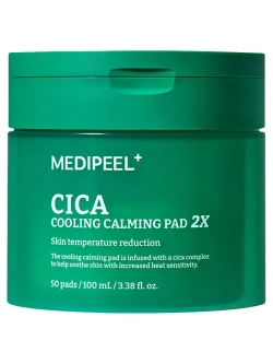Medi-Peel Cica Cooling Calming Pad пэды с интенсивным успокаивающим и охлаждающим действием для чувствительной и раздраженной кожи