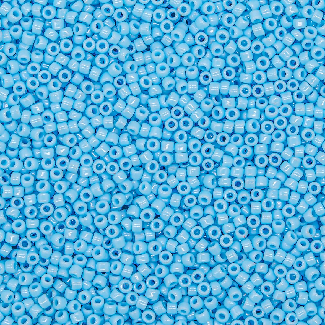 Японский бисер TOHO Round 15/0 (№43), непрозрачный глянцевый