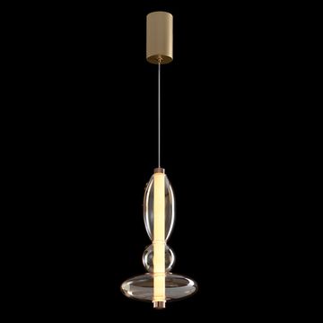 Подвесной светильник LED 10W 3000К Quasar SP10W Led Amber янтарный Crystal Lux