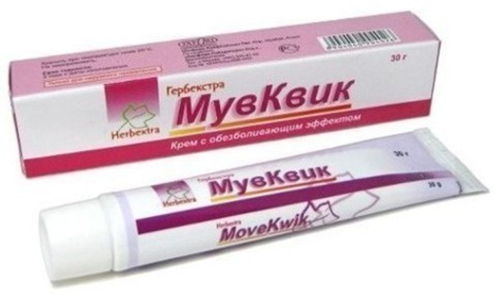 Крем Herbextra Мувквик обезболивающий 30 гр.