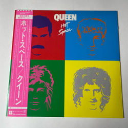 Винтажная виниловая пластинка LP Queen Hot Space (Japan 1982) (Obi) Under Pressure