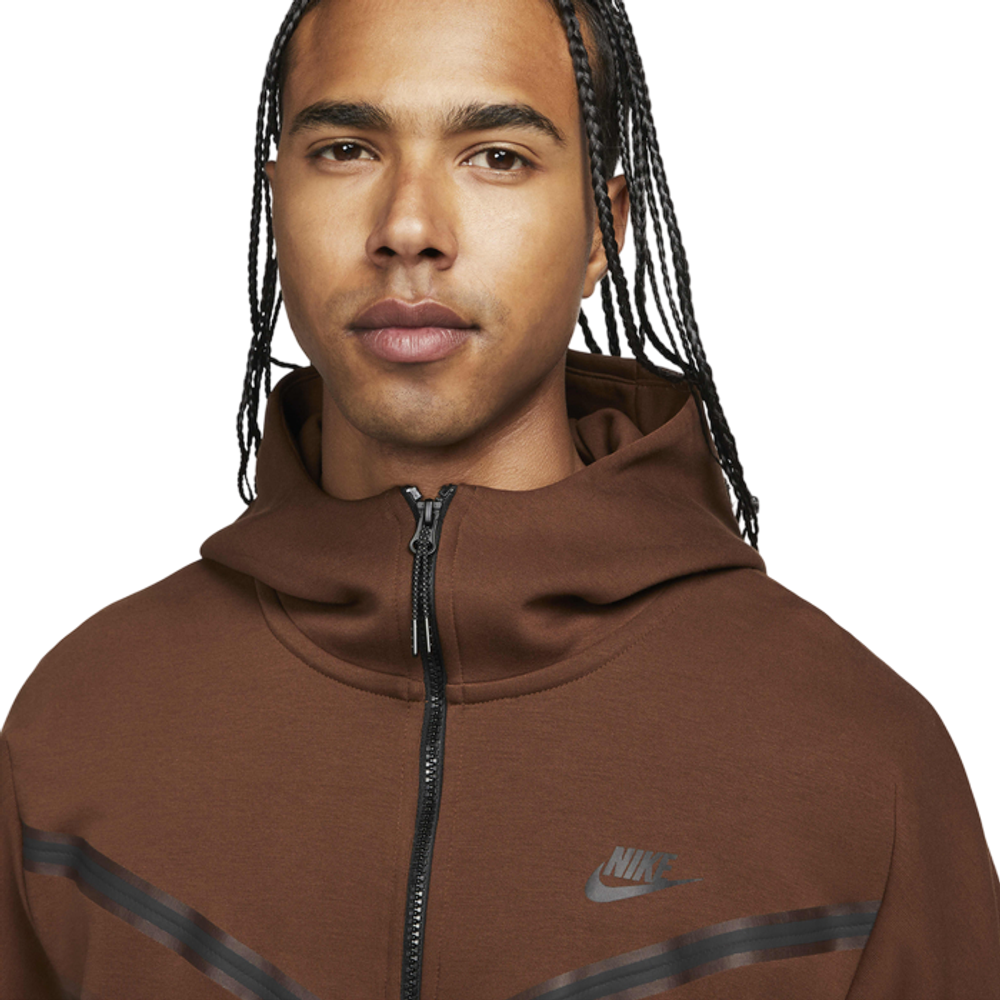 Зип Худи Nike Tech Fleece 2021 Brown
