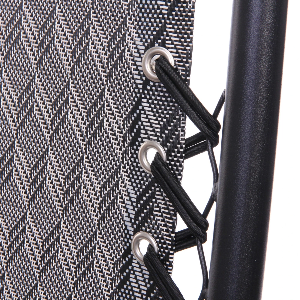 Шезлонг-кресло «Уют»,177*64*113 см с подголовником, 2 положения, соты