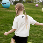 Футболка Nike Logo детская, бел.