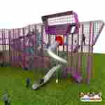 Плоский угловой комплекс «Космическая станция», 16,8×15,6×6 м