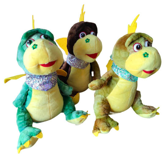 Интерактивная мягкая игрушка " Дракончик с крыльями " , 26 см