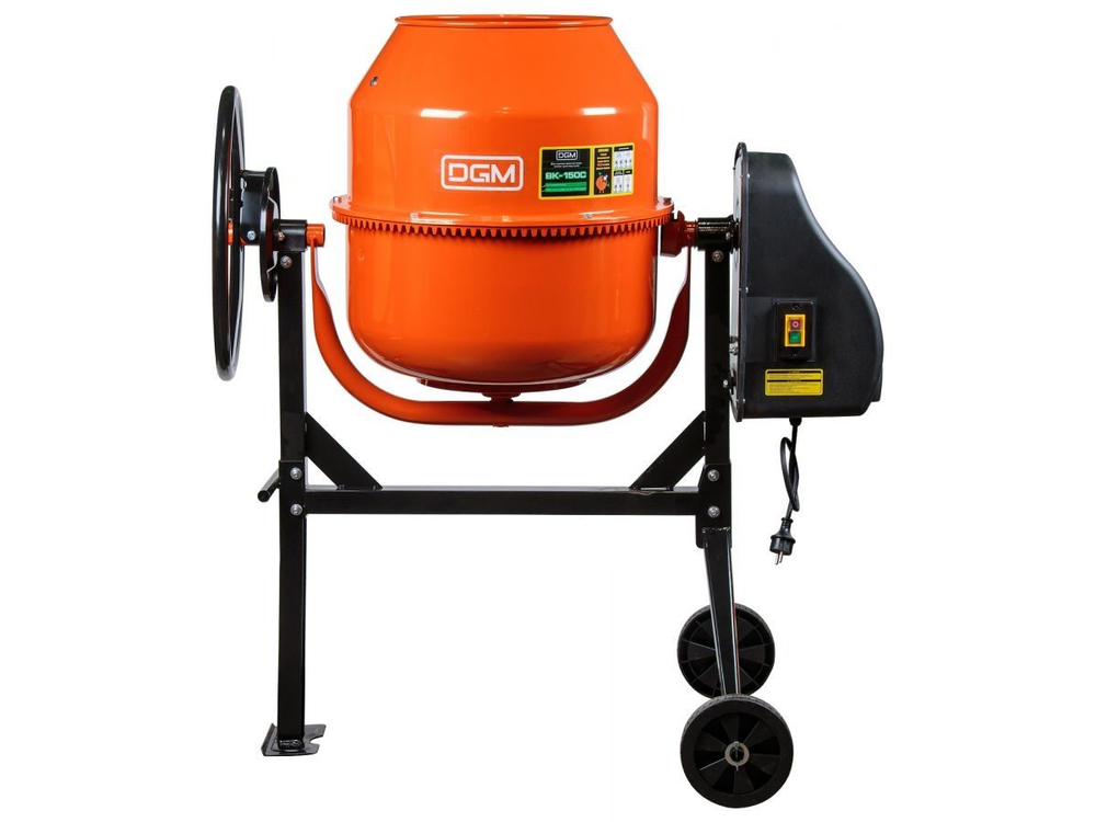 Бетоносмеситель DGM BK-150C (объем 145/100 л, 850 Вт, 230 В, вес 38,5 кг)