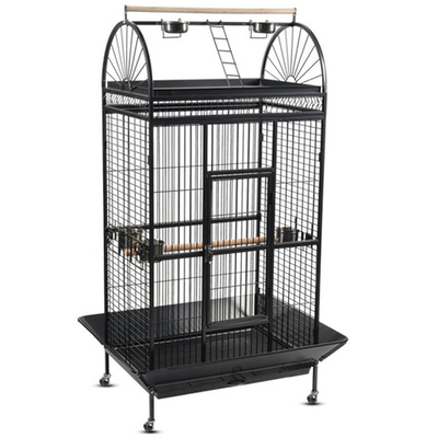 Клетка SY210 для птиц, черный металлик, 810*585*1760мм (состоит из 2х частей)          , Triol