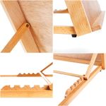 Мольберт настольный планшетный для А2 Гамма "Студия", 65*48*7(47)см, бук