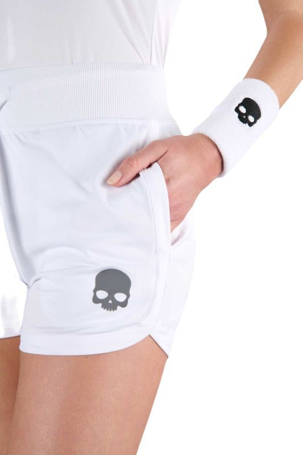 Женские теннисные шорты Hydrogen Tech Shorts Woman - White