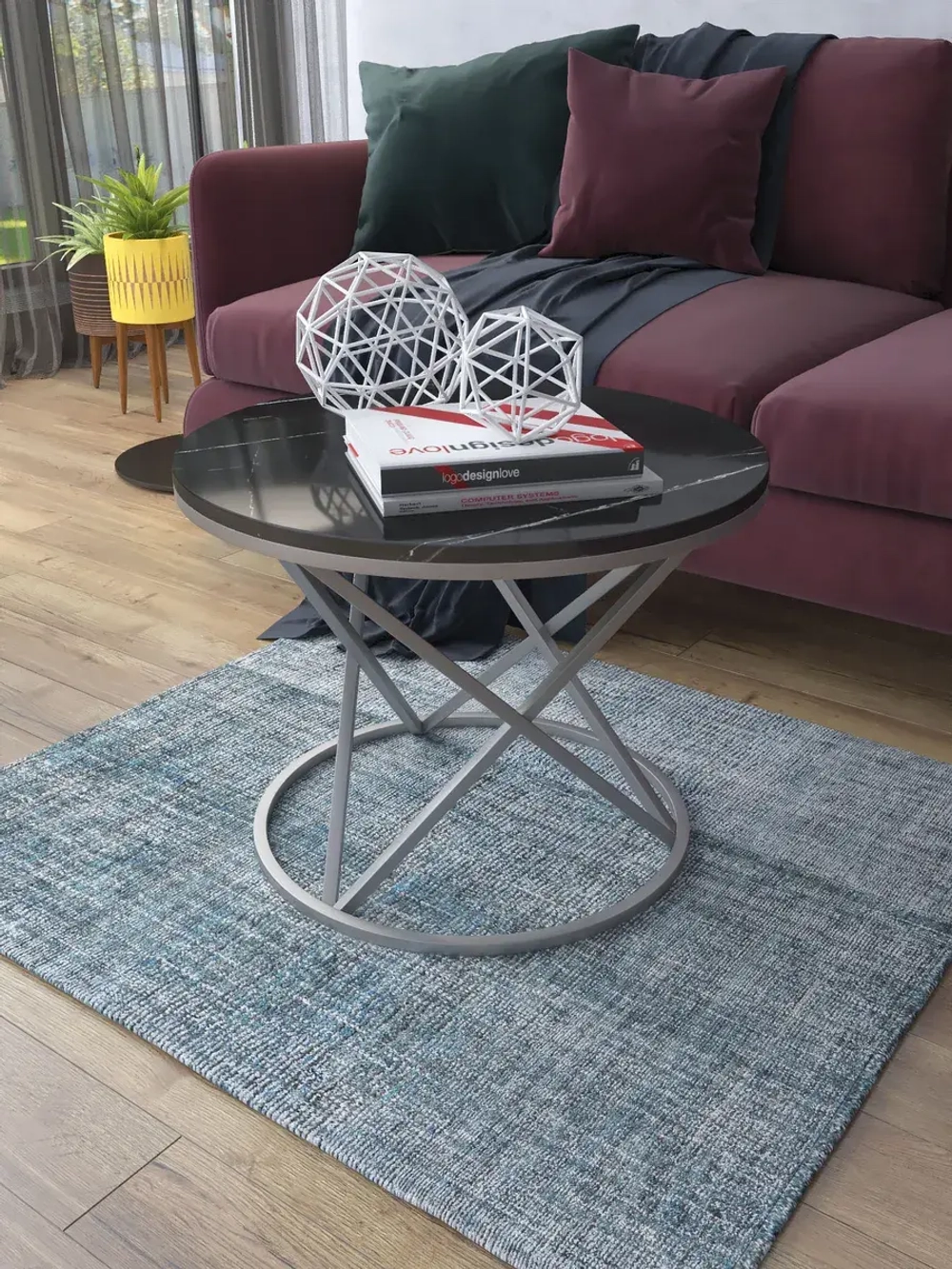 Журнальный стол Звёздный - СЧГ - МДФ в ПВХ